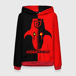 Толстовка-худи женская Juggernaut Blood, цвет: 3D-красный