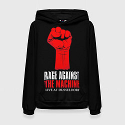 Толстовка-худи женская Rage Against the Machine, цвет: 3D-черный
