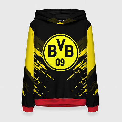 Женская толстовка Borussia FC: Sport Fashion / 3D-Красный – фото 1