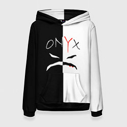 Толстовка-худи женская ONYX, цвет: 3D-черный