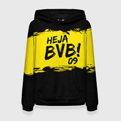 Толстовка-худи женская Heja BVB 09, цвет: 3D-черный