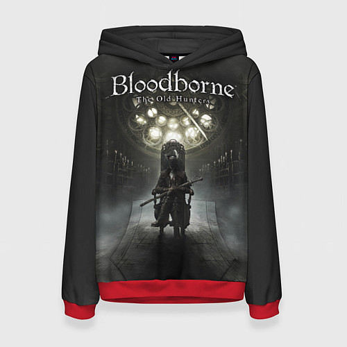 Женская толстовка Bloodborne: Shrine / 3D-Красный – фото 1