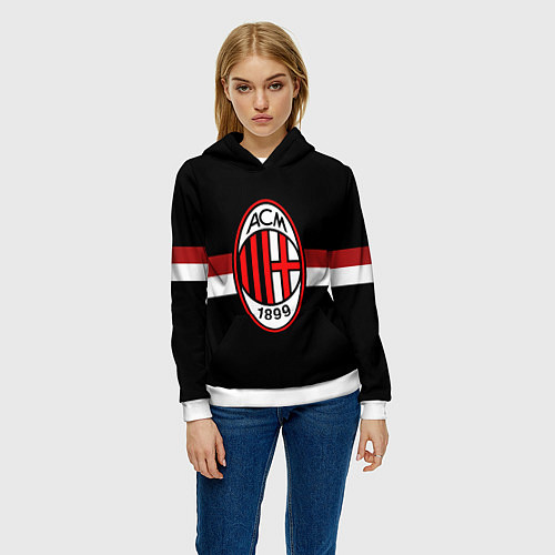 Женская толстовка AC Milan 1899 / 3D-Белый – фото 3