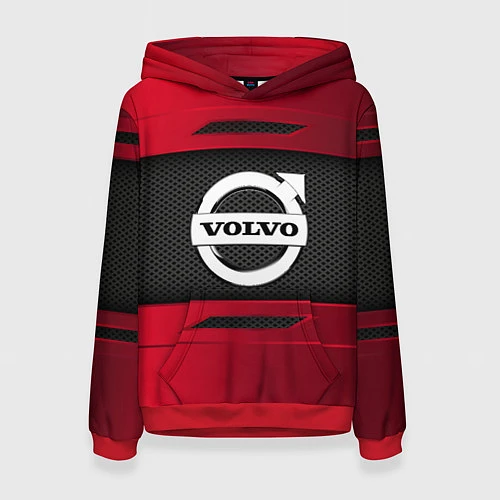 Женская толстовка Volvo Sport / 3D-Красный – фото 1