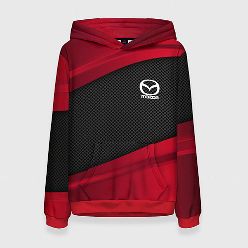 Женская толстовка Mazda: Red Sport / 3D-Красный – фото 1