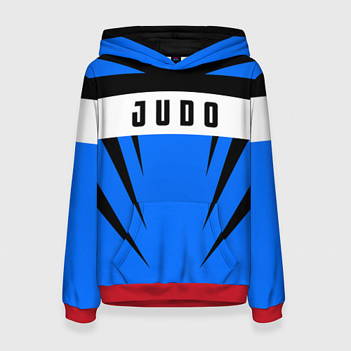 Женская толстовка Judo Fighter / 3D-Красный – фото 1