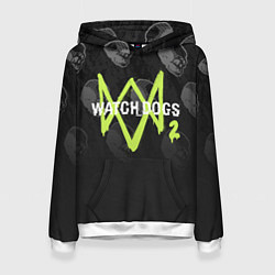 Женская толстовка Watch Dogs 2: Skulls Pattern