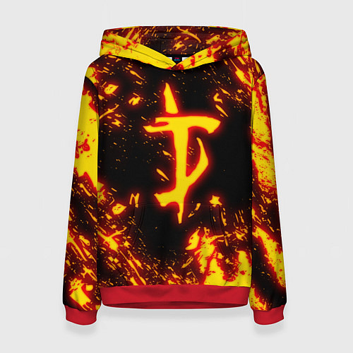 Женская толстовка DOOM: The Crucible / 3D-Красный – фото 1
