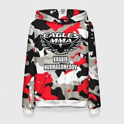 Женская толстовка Khabib Nurmagomedov: Red Camo