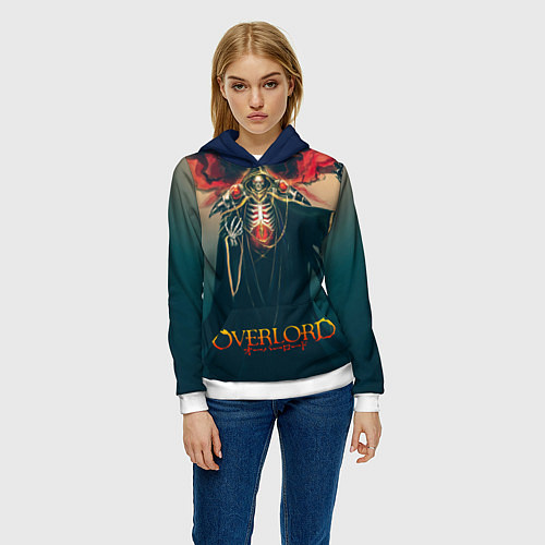 Женская толстовка Momonga Overlord / 3D-Белый – фото 3
