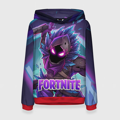 Женская толстовка Fortnite / 3D-Красный – фото 1
