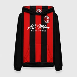 Толстовка-худи женская AC Milan, цвет: 3D-черный