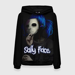 Толстовка-худи женская Sally Face: Dark Mask, цвет: 3D-черный