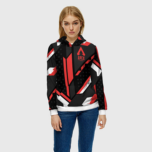 Женская толстовка Apex Cyrex / 3D-Белый – фото 3