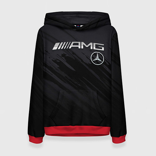 Женская толстовка Mercedes AMG / 3D-Красный – фото 1