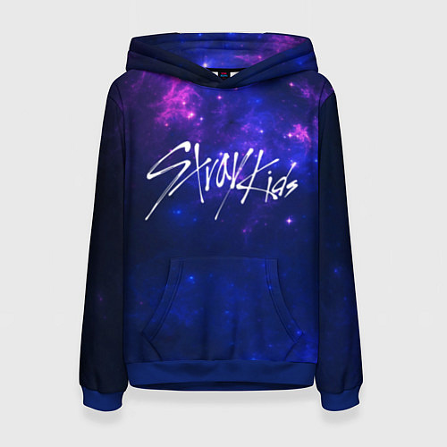 Женская толстовка Stray Kids / 3D-Синий – фото 1