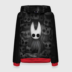 Толстовка-худи женская Hollow Knight, цвет: 3D-красный