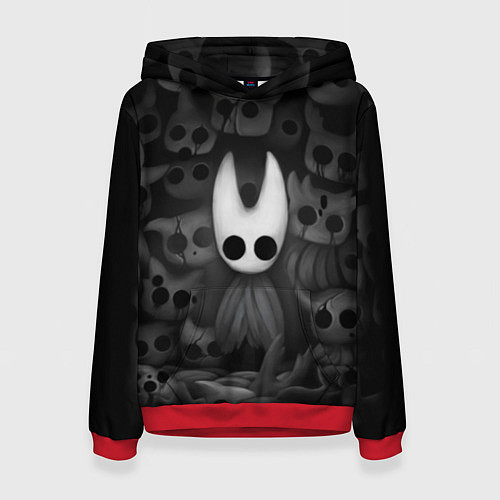 Женская толстовка Hollow Knight / 3D-Красный – фото 1