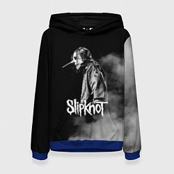 Толстовка-худи женская Slipknot: Shadow Smoke, цвет: 3D-синий