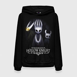 Толстовка-худи женская Hollow Knight, цвет: 3D-черный