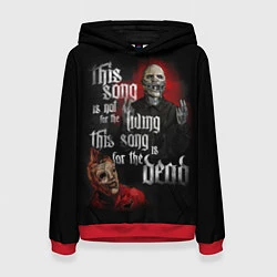 Толстовка-худи женская Slipknot: This Song, цвет: 3D-красный