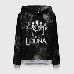 Толстовка-худи женская Louna, цвет: 3D-меланж