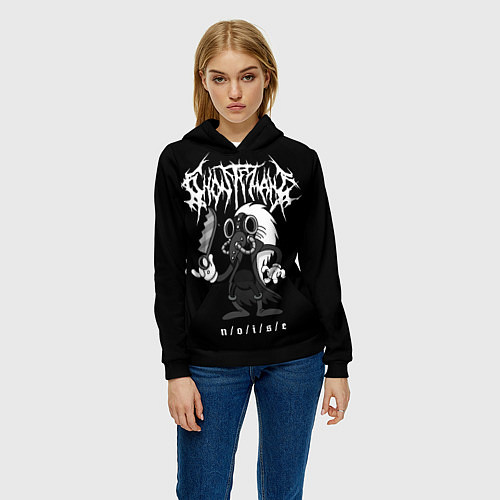 Женская толстовка Ghostemane / 3D-Черный – фото 3