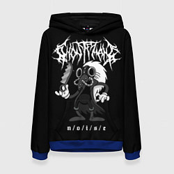 Толстовка-худи женская Ghostemane, цвет: 3D-синий