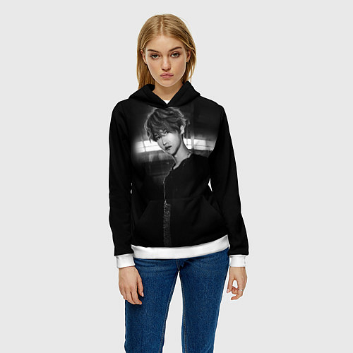 Женская толстовка Stray Kids / 3D-Белый – фото 3