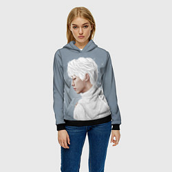 Толстовка-худи женская Stray Kids, цвет: 3D-черный — фото 2