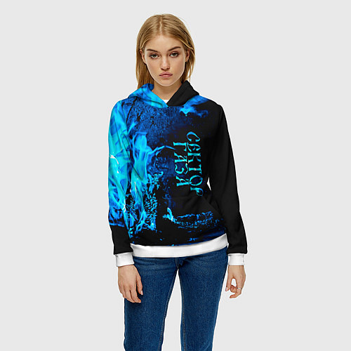 Женская толстовка Сектор Газа / 3D-Белый – фото 3