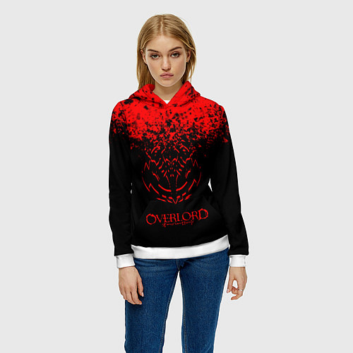 Женская толстовка Overlord / 3D-Белый – фото 3