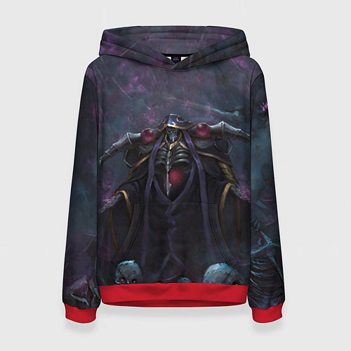 Женская толстовка Overlord / 3D-Красный – фото 1