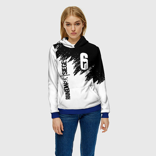 Женская толстовка RAINBOW SIX SIEGE / 3D-Синий – фото 3