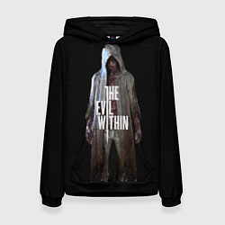 Толстовка-худи женская The evil within, цвет: 3D-черный