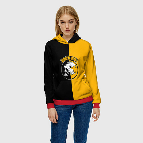 Женская толстовка Sans Frontieres / 3D-Красный – фото 3