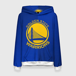 Толстовка-худи женская GOLDEN STATE WARRIORS, цвет: 3D-белый