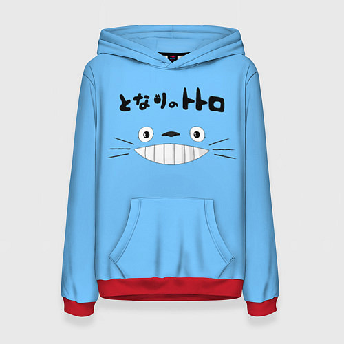 Женская толстовка Totoro / 3D-Красный – фото 1