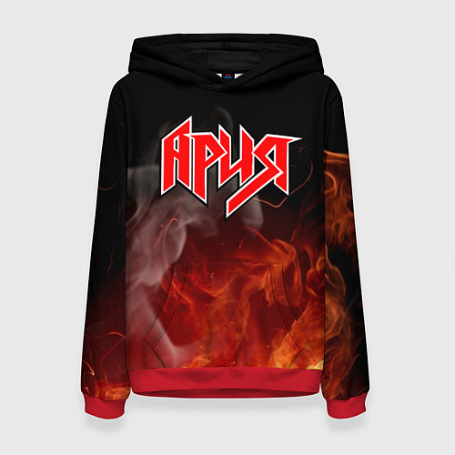 Женская толстовка АРИЯ / 3D-Красный – фото 1