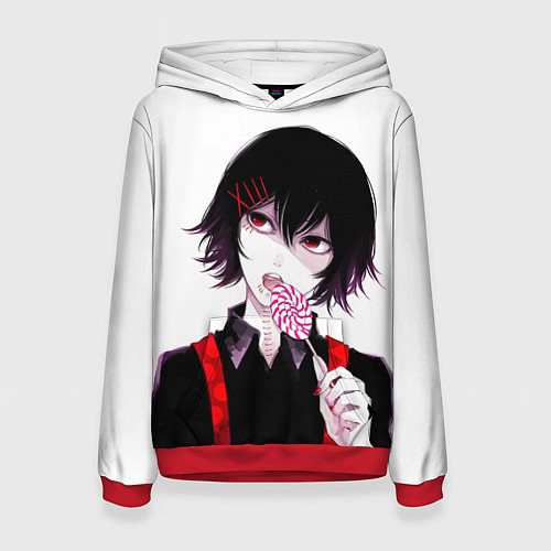 Женская толстовка Сузуя Джузо / 3D-Красный – фото 1