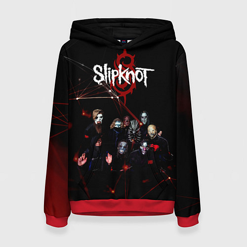 Женская толстовка Slipknot / 3D-Красный – фото 1