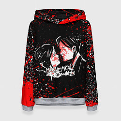 Толстовка-худи женская My Chemical Romance, цвет: 3D-меланж