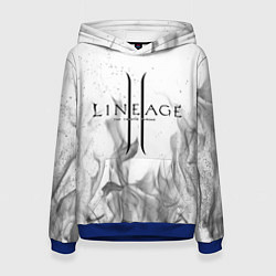 Толстовка-худи женская LINEAGE 2, цвет: 3D-синий