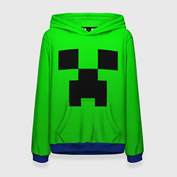 Толстовка-худи женская MINECRAFT, цвет: 3D-синий