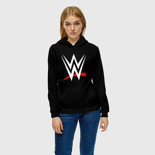 Женская толстовка WWE / 3D-Черный – фото 3