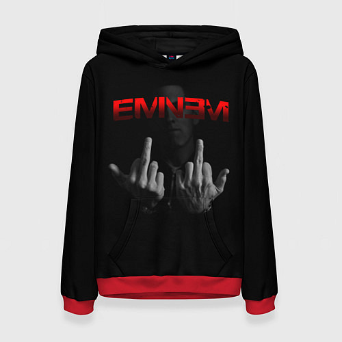 Женская толстовка EMINEM / 3D-Красный – фото 1