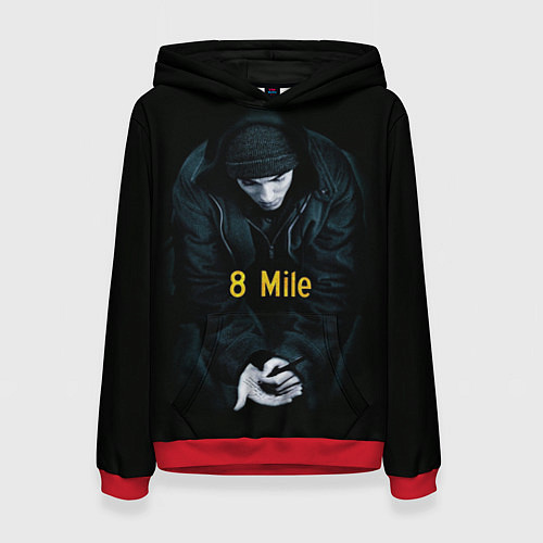 Женская толстовка EMINEM / 3D-Красный – фото 1