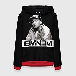 Толстовка-худи женская Eminem, цвет: 3D-красный