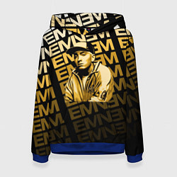 Толстовка-худи женская Eminem, цвет: 3D-синий