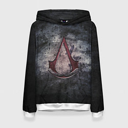 Толстовка-худи женская Assassin’s Creed, цвет: 3D-белый